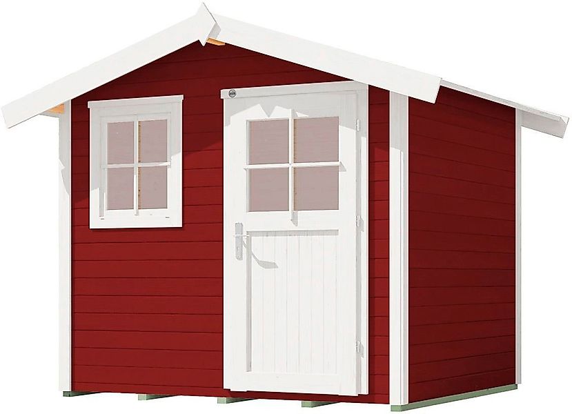 weka Gartenhaus "123 Gr.1, schwedenrot" günstig online kaufen