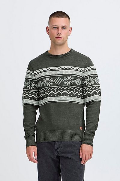 Blend Strickpullover BHNohr Klassischer Norweger Grobstrickpullover günstig online kaufen