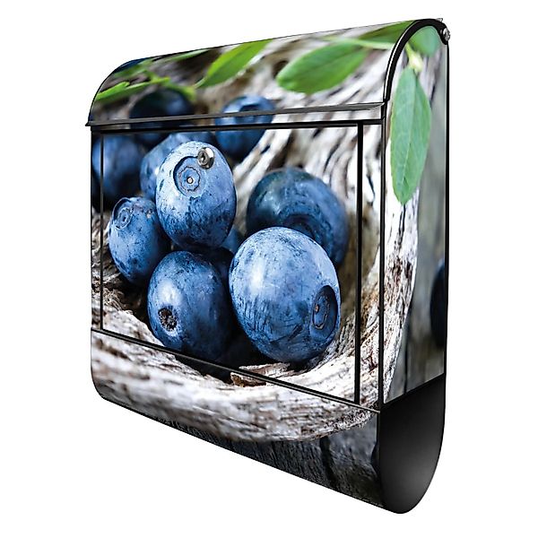 Banjado Design Briefkasten Schwarz Pulverbeschichtet 39x47x14cm 2 Schlüssel günstig online kaufen