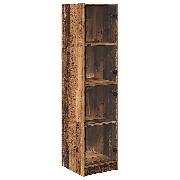 vidaXL Highboard Altholz 35 x 37 x 142 cm Holzwerkstoff 882901 günstig online kaufen