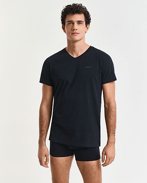 Gant Kurzarmshirt "V-NECK T-SHIRT 2-PACK", Mit V-Ausschnitt günstig online kaufen