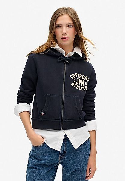 Superdry Kapuzensweatjacke ATHLETIC RELAXED CROP ZIPHOOD günstig online kaufen