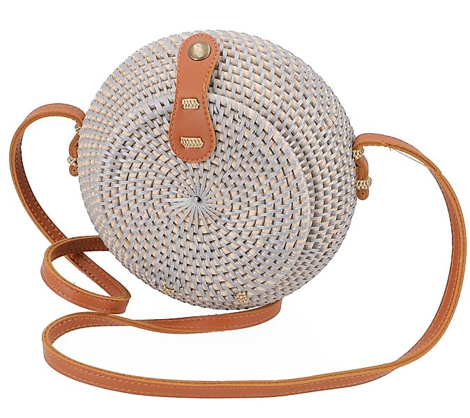 Guru-Shop Korbtasche Geflochtene Handtasche, Korbtasche,.. günstig online kaufen
