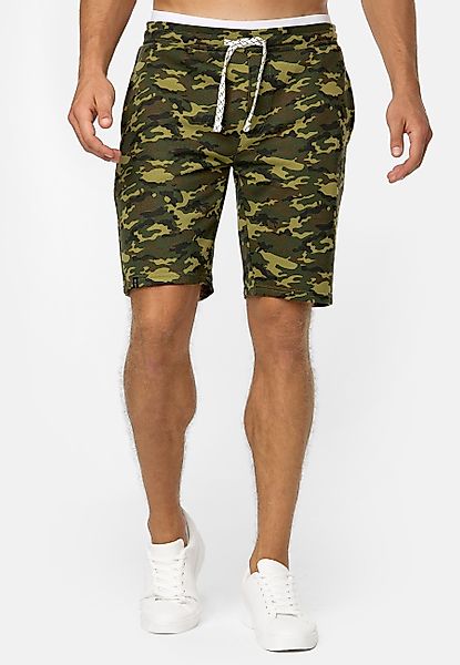 Indicode Sweatshorts Aldrich elastischer Bund mit günstig online kaufen