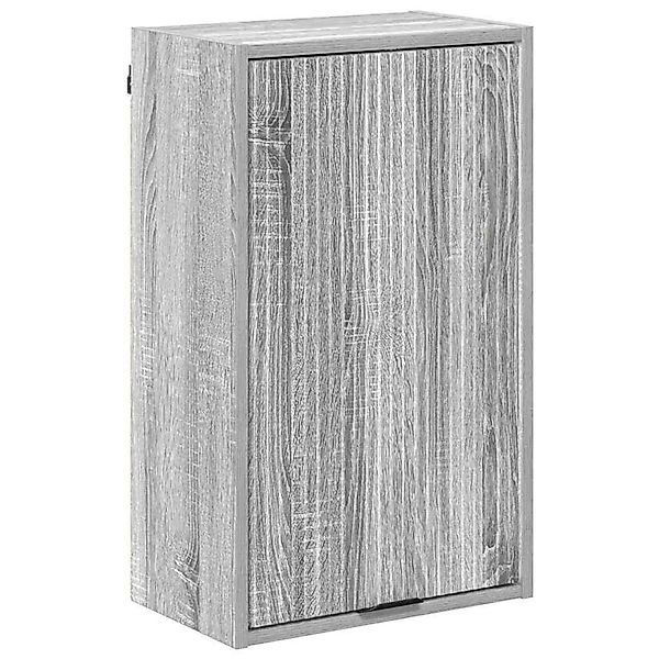 vidaXL Badezimmerschrank Wandmontiert Graues Sonoma 39 x 23,5 x 65 cm 88339 günstig online kaufen