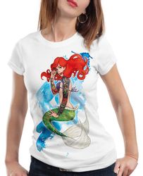 style3 T-Shirt Arielle Tattoo meerjungfrau tätowiert günstig online kaufen
