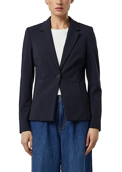 comma Jackenblazer mit Knopfverschluss und Reißverschlusstaschen günstig online kaufen