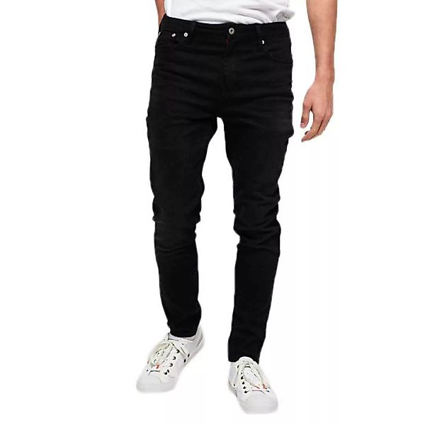 Superdry Skinny Travis Jeans 30 Berkeley Black günstig online kaufen