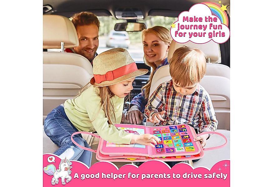 POPOLIC Lernspielzeug Busy Board für Kinder, 20-1 Activity Board Montessori günstig online kaufen