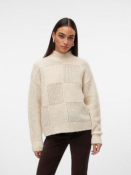 Vero Moda Strickpullover VMMOON LS HIGHNECK PULLOVER GA BF günstig online kaufen