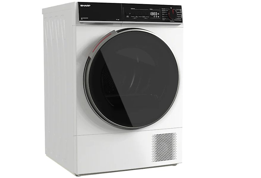 Sharp Wärmepumpentrockner "KD-WNHB8S9GWC-DE" 8kg / +WIFI / EEKC / 2 Tasten günstig online kaufen