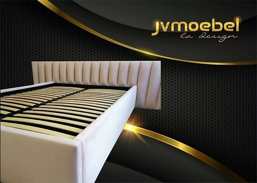 JVmoebel Bett, Modernes Design Bett xxl Betten Luxus Stil Doppel Hotel Lede günstig online kaufen