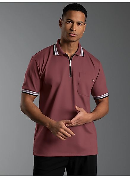 Trigema Poloshirt "TRIGEMA Poloshirt mit Reißverschluss" 1 günstig online kaufen
