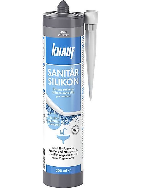 KNAUF Silikon Knauf Sanitär Silikon grau 300 ml günstig online kaufen
