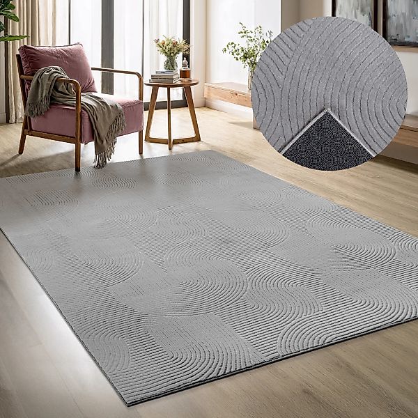 OTTO home Designteppich "Zoelle 3D Optik/Hoch-Tief Effekt" rechteckig 8 mm günstig online kaufen