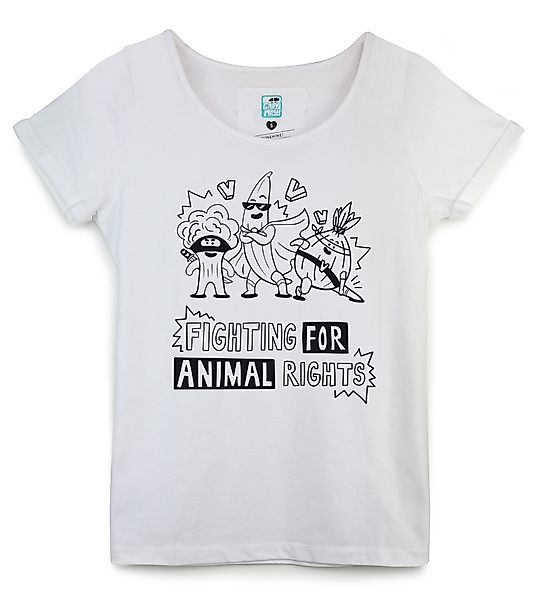 Shirt Taylor Fighting For Animal Rights Aus Bio-baumwolle günstig online kaufen