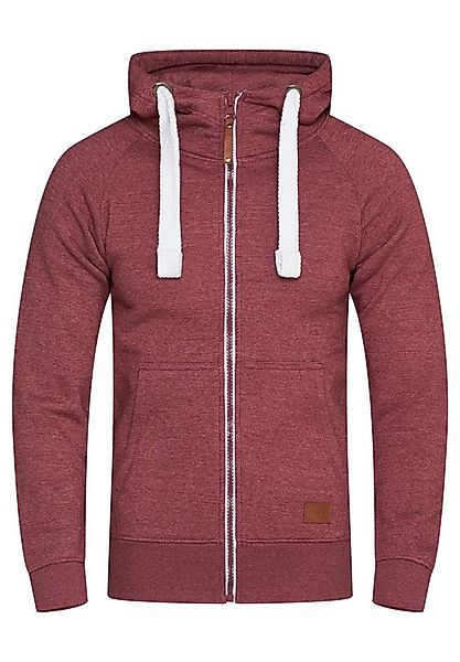 behype Kapuzensweatjacke BHOMNOI Basic Kapuzenpullover Hoodie Pullover Swea günstig online kaufen