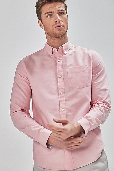 Next Langarmhemd Langärmeliges Oxfordhemd (1-tlg) günstig online kaufen