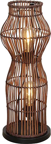 ECO-LIGHT Stehlampe »Bamboo«, 2 flammig, Leuchtmittel E27   ohne Leuchtmitt günstig online kaufen