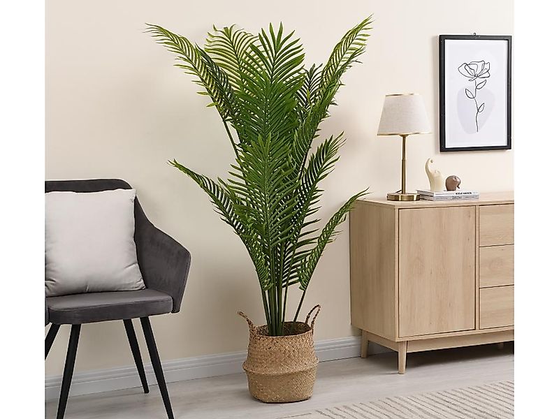 Kunstpflanze Palme mit Topf - H. 160 cm - PALMITA günstig online kaufen