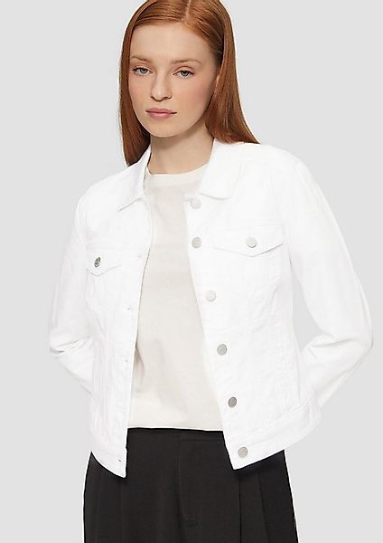 QS Funktionsjacke Indoor-Jacke Jeansjacke im Slim Fit günstig online kaufen