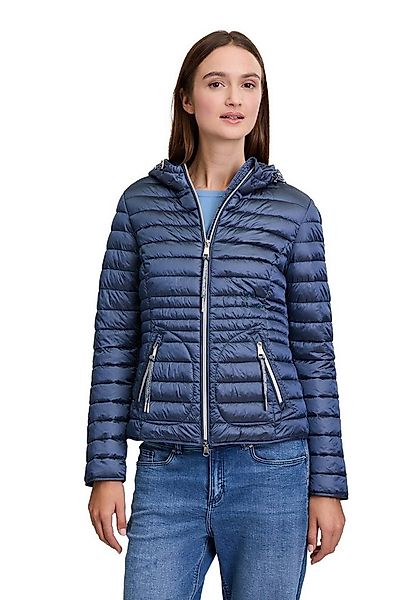 Cartoon Steppjacke Damen Steppjacke mit Reißverschlusstaschen günstig online kaufen