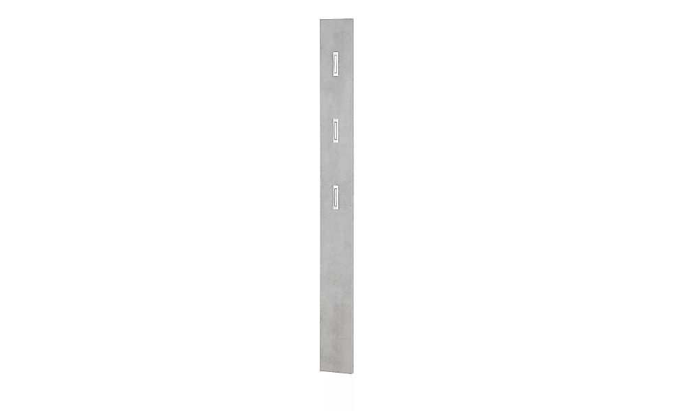 uno Garderobenpaneel  Stripe-Beton - grau - 15 cm - 170 cm - 4 cm - Gardero günstig online kaufen