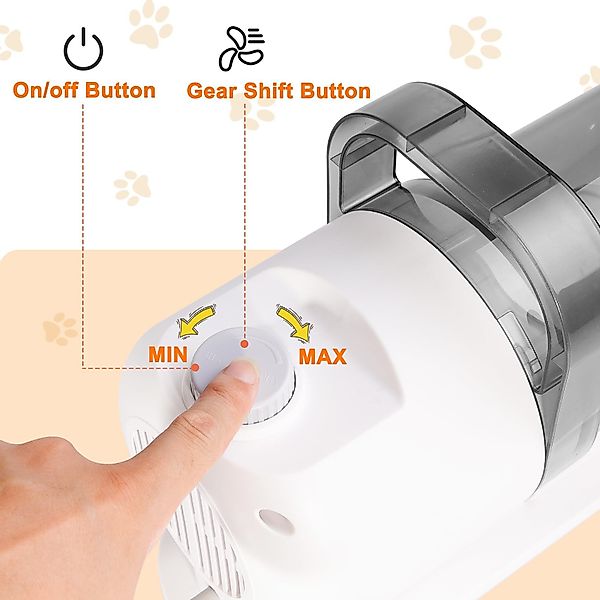 RWEUOQ Hundeschermaschine Hundeschermaschine mit Staubsauger 13kpa günstig online kaufen