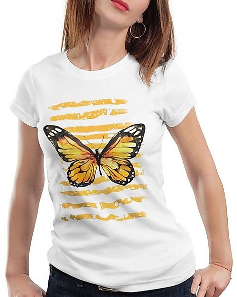 style3 T-Shirt Tiger Schmetterling falter regenwald blumenwiese sommer günstig online kaufen