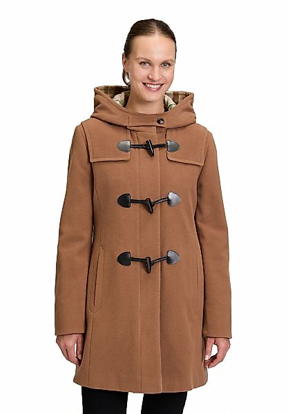 Gil Bret Outdoorjacke "Gil Bret Damen Dufflecoat mit Kapuze", mit Kapuze günstig online kaufen