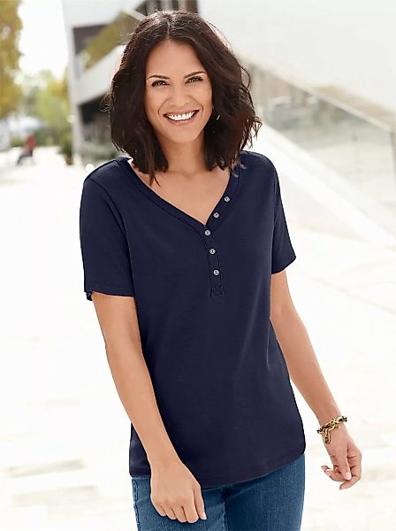 Casual Looks Kurzarmshirt "Shirt" günstig online kaufen