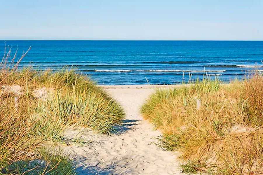 Papermoon Fototapete »Beach Access« glatt günstig online kaufen
