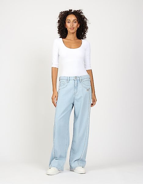 GANG Loose-fit-Jeans 94FANNY mit aufwändiger Schnittführung günstig online kaufen