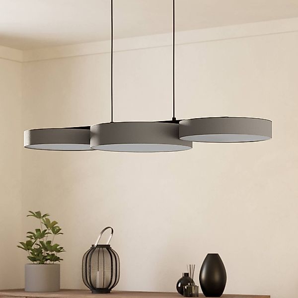 EGLO connect Smart LED-Hängeleuchte Barbano-Z, grau günstig online kaufen