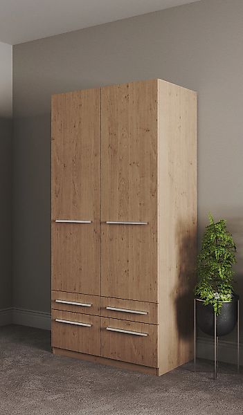 priess Kleiderschrank Schrank Garderobe Wäscheschrank Barcelona günstig online kaufen