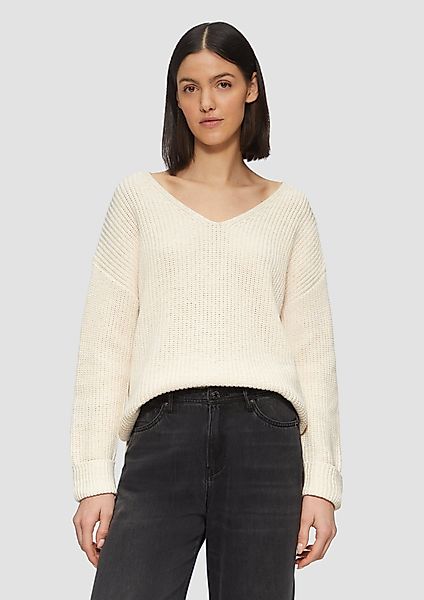 s.Oliver Strickpullover Strickpullover im Relaxed Fit günstig online kaufen