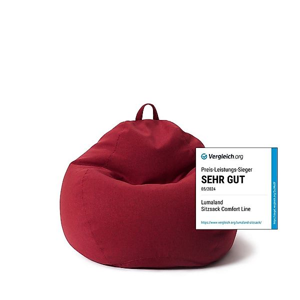 Lumaland Sitzsack Comfort Line, Indoor Beanbag günstig online kaufen