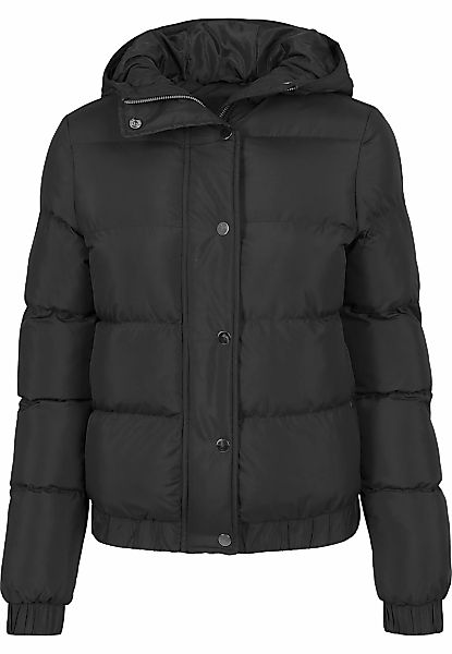 URBAN CLASSICS Winterjacke "Urban Classics Damen Ladies Hooded Puffer Jacke günstig online kaufen