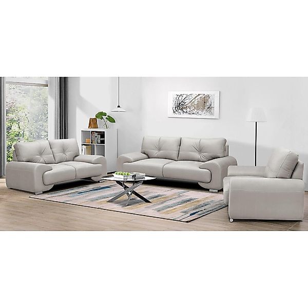 Beautysofa Polstergarnitur Maxime lux, (Sessel + günstig online kaufen