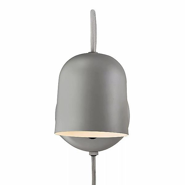 Wandleuchte Angle, mit Kippschalter, grau günstig online kaufen