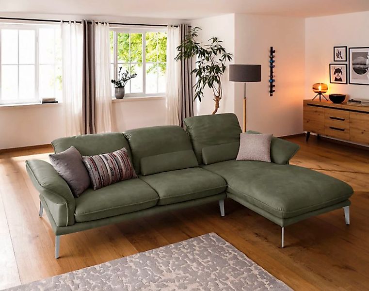 W.SCHILLIG Ecksofa "sherry, Designsofa mit tollem Sitzkomfort, bequem, L-Fo günstig online kaufen