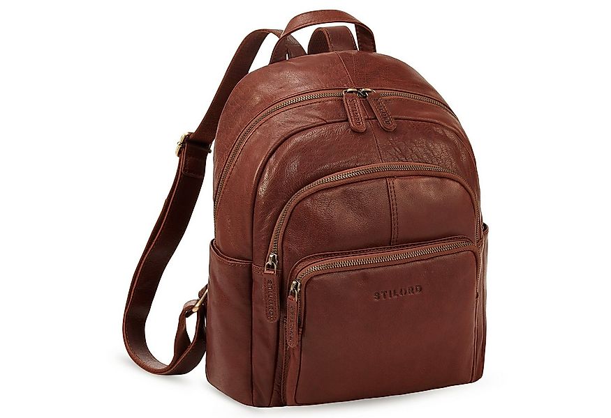 STILORD Cityrucksack "Bea" Lederrucksack Damen Echtleder Elegant Cityrucksa günstig online kaufen