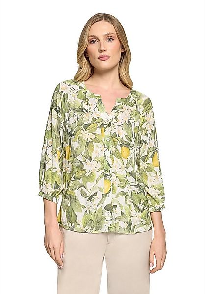 Cartoon Schlupfbluse Damen mit Knopfleiste günstig online kaufen