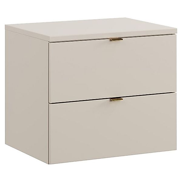 Lomadox Waschbeckenschrank DURANGO-56 Waschtischunterschrank 60cm, kaschmir günstig online kaufen