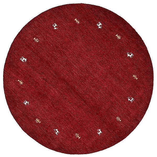 THEKO Wollteppich "Gabbeh Motiv, Handweb Teppich, Tiermotiv, reine Wolle, h günstig online kaufen
