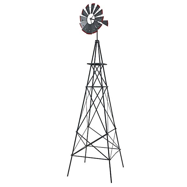 KOMFOTTEU Deko-Windrad, Höhe 253 cm Windspiel günstig online kaufen