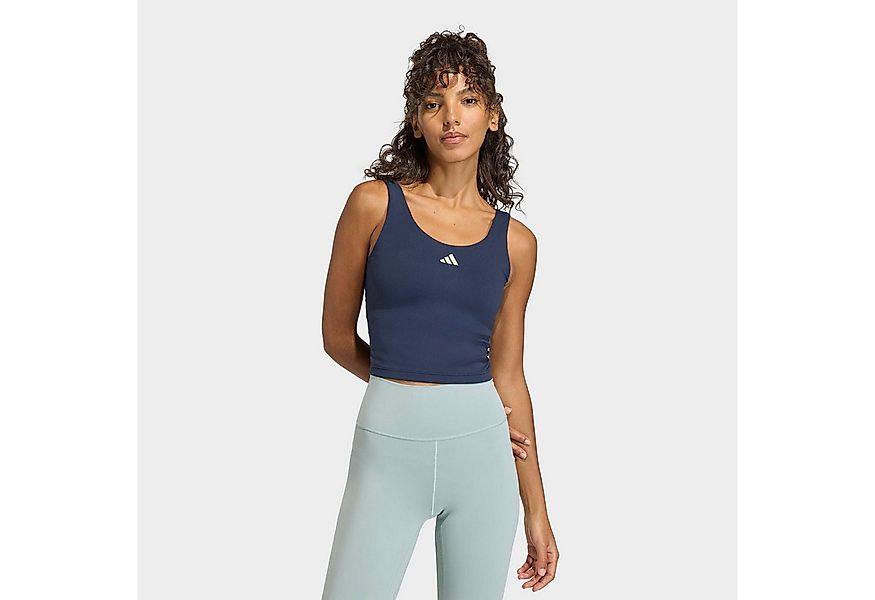 adidas Performance Tanktop 3-STREIFEN STUDIO ALL ME, LEICHT STÜTZEND günstig online kaufen