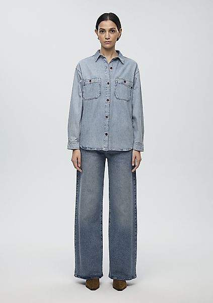 Mavi Jeansbluse "SUSAN", Hemd Denim günstig online kaufen