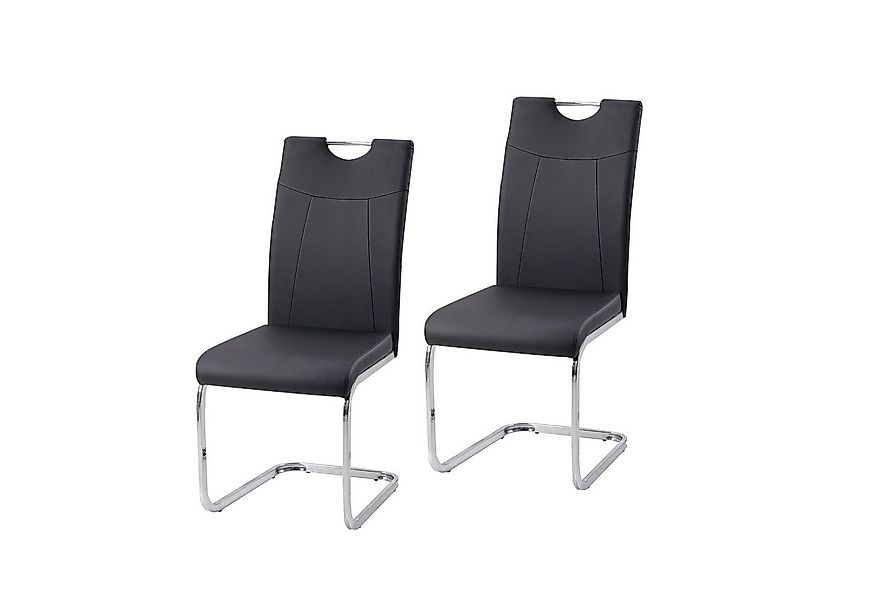 HTI-Line Freischwinger Schwingstuhl KellyC PU 2er (Set, 2 St), Freischwinge günstig online kaufen