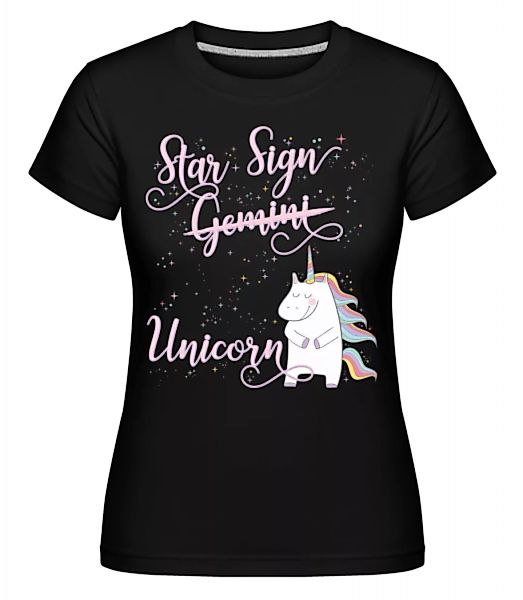 Star Sign Unicorn Gemini · Shirtinator Frauen T-Shirt günstig online kaufen